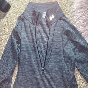 Grey Under Armour half zip